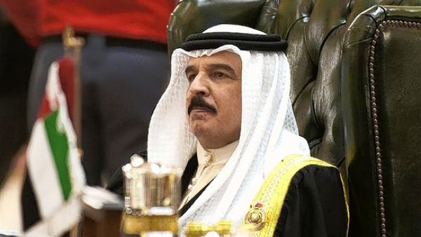 King Hamad at a national event